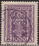 Austria 1922 Agricultura 1000 K Amarillo Scott 281. Aus 281. Subida por susofe